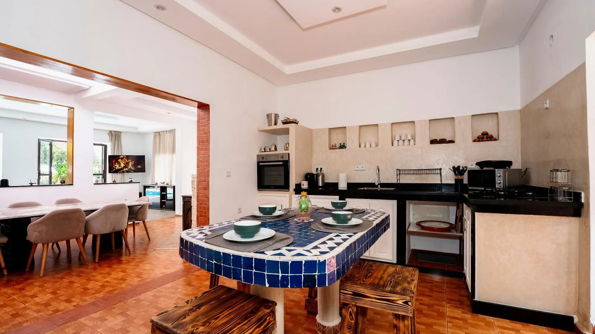 Villa Chalet Berbere 2 Chambres Avec Piscine &Wifi Fibre Essaouira